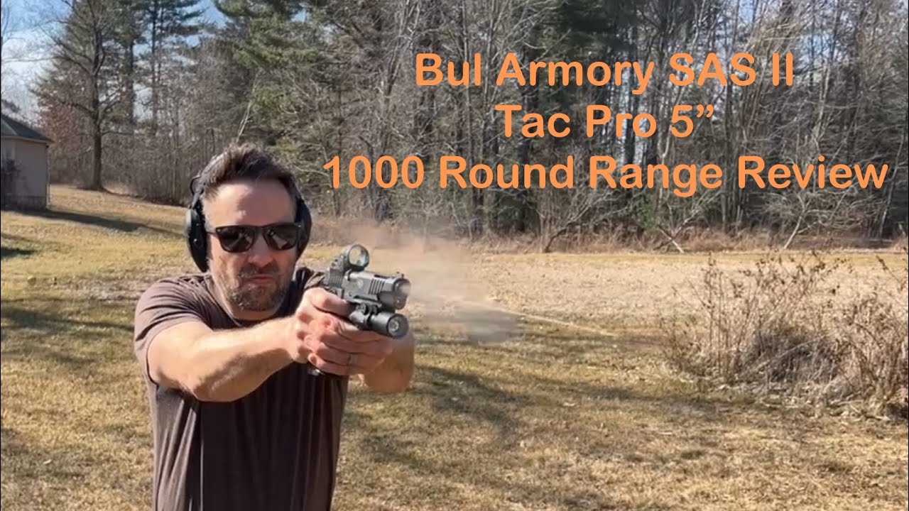 Bul Armory SAS II Tac Pro 5” 1000 Round Range Review