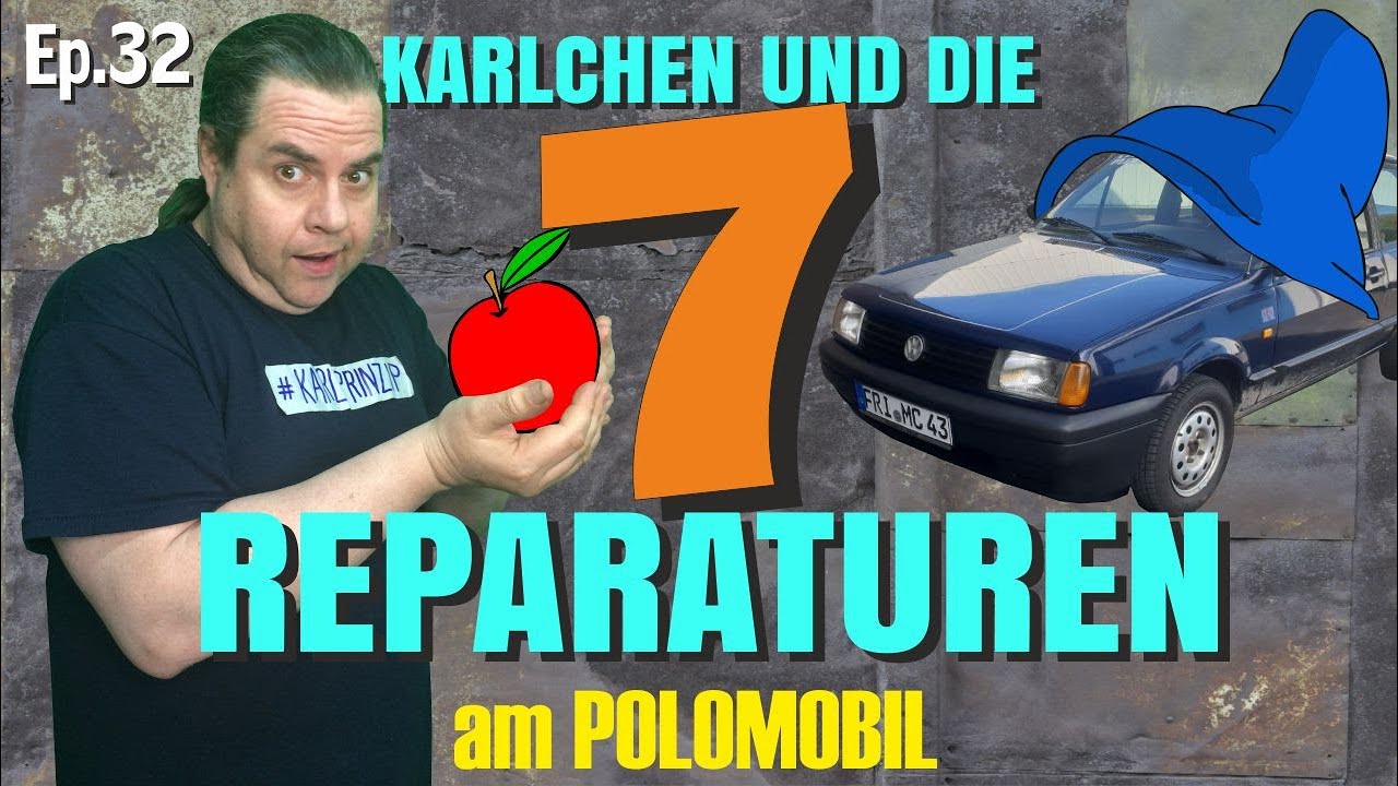 Polo 86c 2f #32 | Karlchen und die 7 Reparaturen | Wartung und Restarbeiten [GEBRAUCHTTEILE]