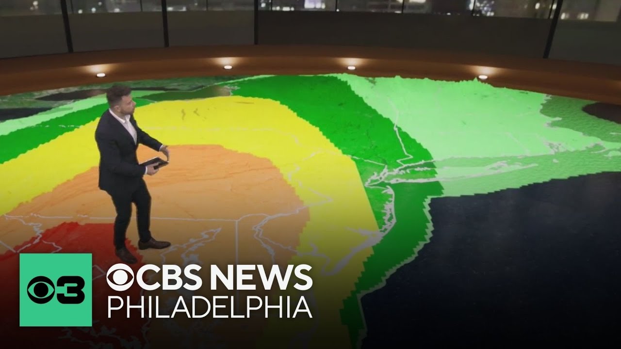 Chance of tornadoes Monday in Philadelphia region