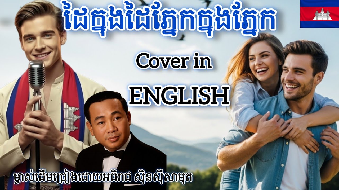 ដៃក្នុងដៃភ្នែកក្នុងភ្នែក |ម្ចាស់សំឡេងដើមស៊ិន ស៊ីសាមុត|Cover Song  English version 