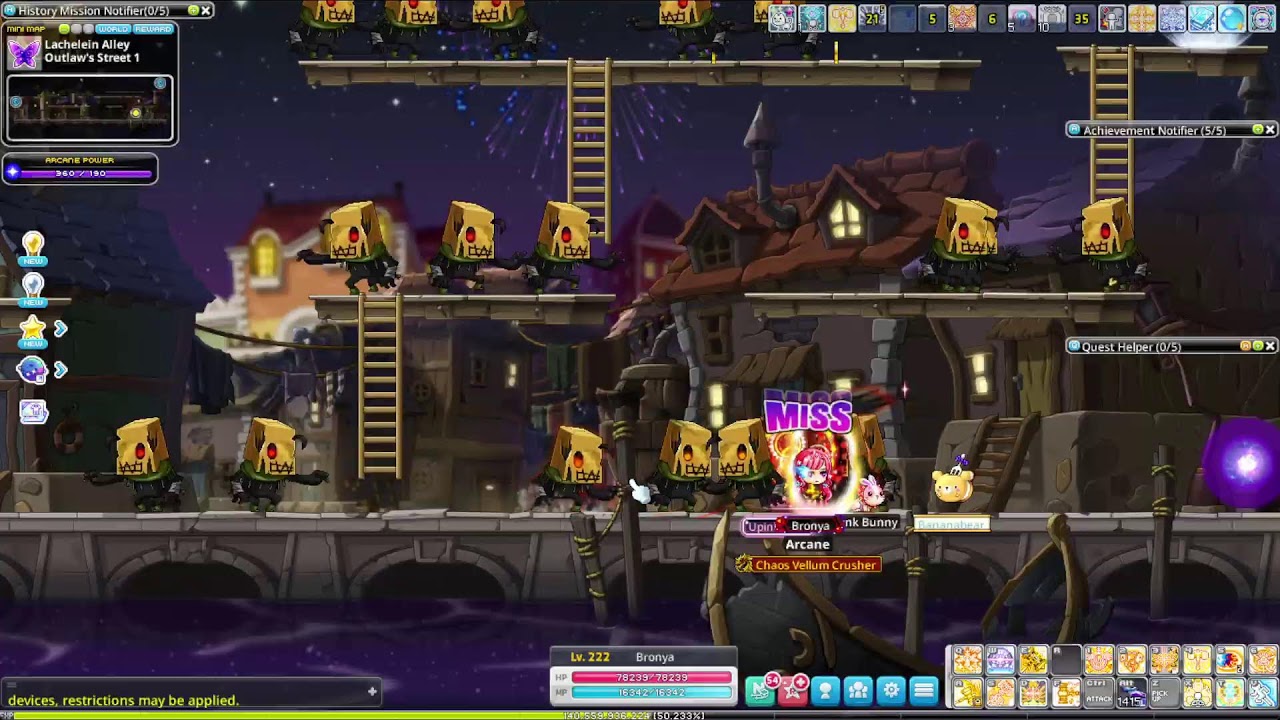 maplestory n -  weekly bossing