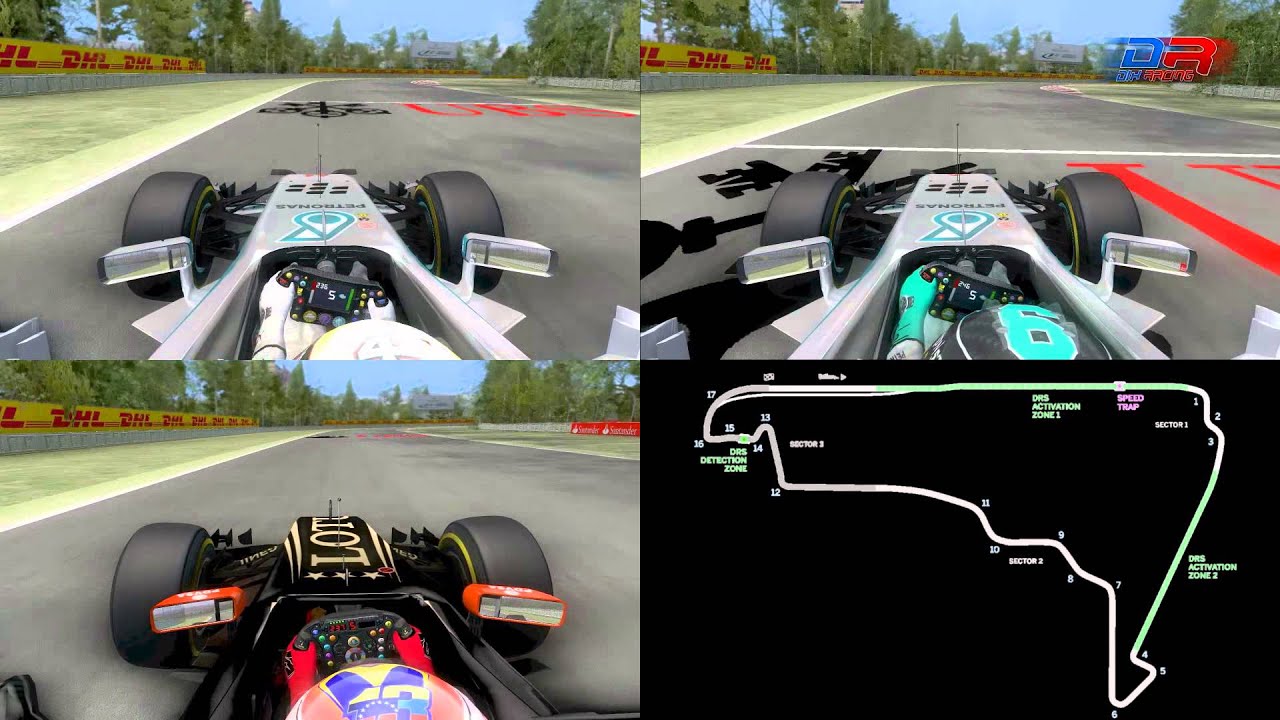 Dix-Racing.pl F1 2015 17. Meksyk PP Onboards