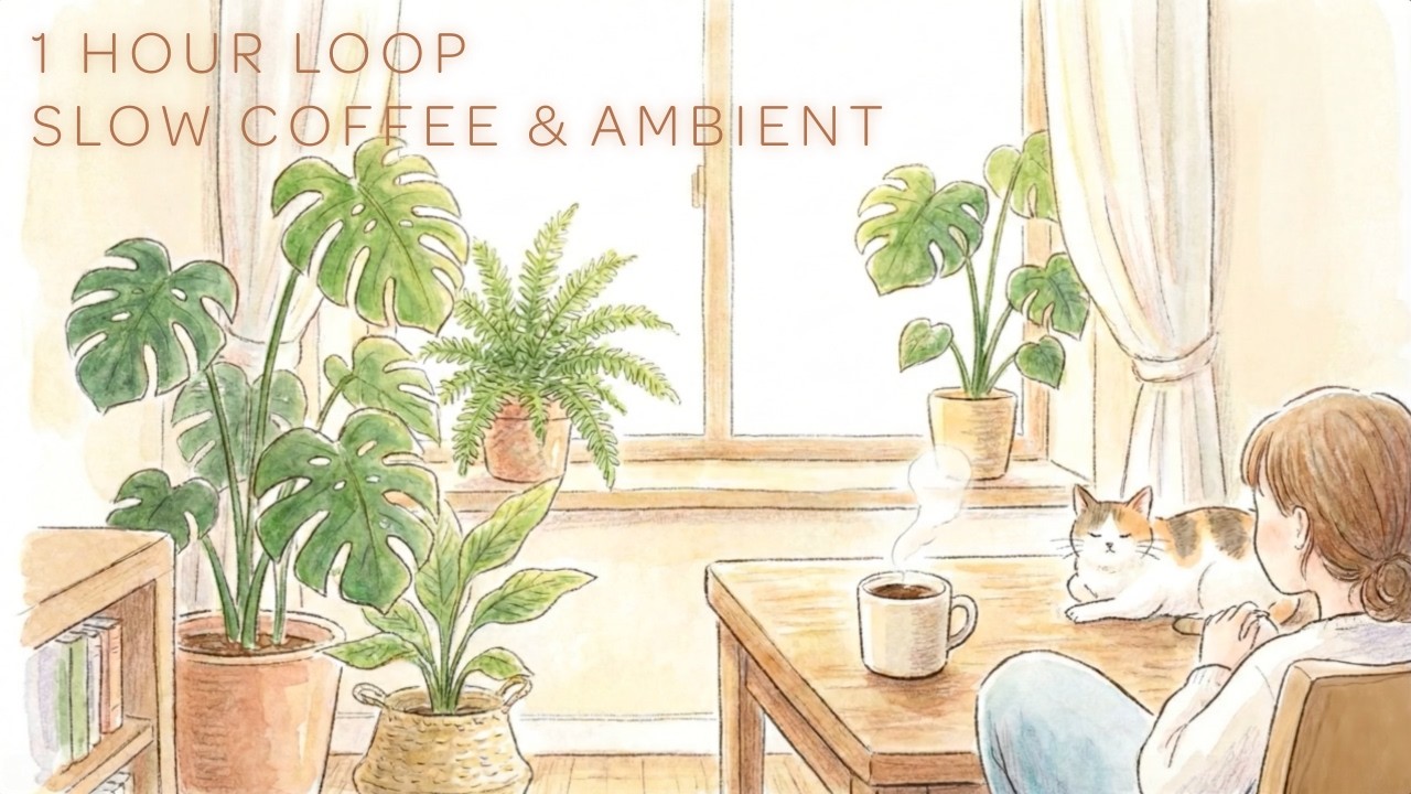 Crystal Morning - Soft Ambient for a Relaxing Morning (1 Hour Loop)