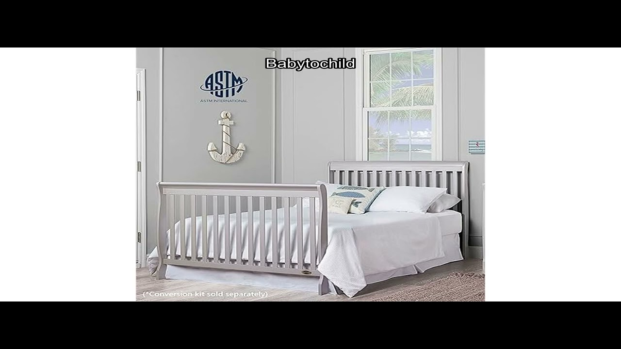 Обзор детской кроватки-трансформера Dream On Me Ashton 4-в-1: безопасность, комфорт и долгосрочна...