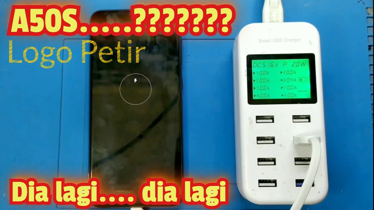 SAMSUNG A50S CUMA LOGO PETIR DOANG