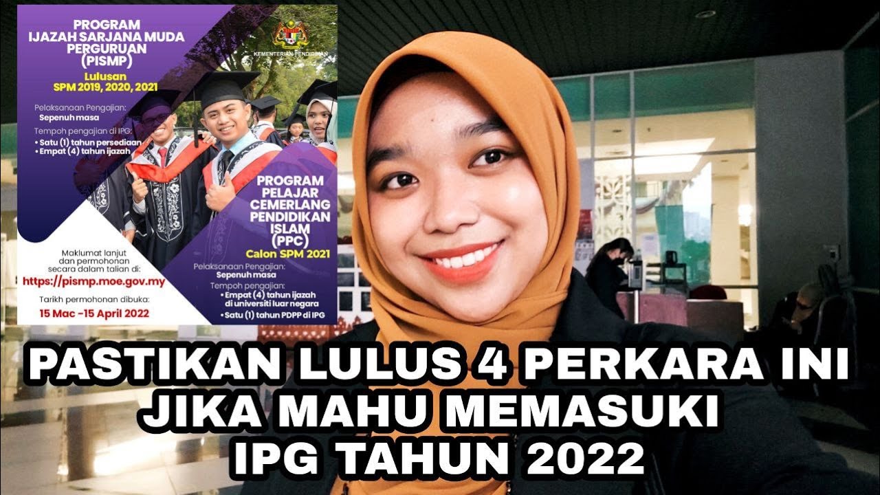 IPG: 4 PERINGKAT KEJAYAAN PERMOHONAN KE IPG