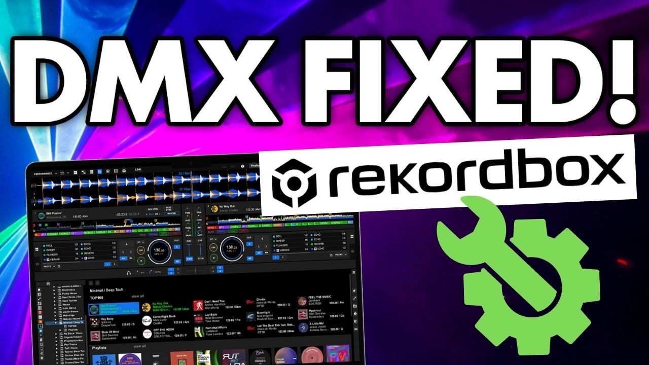 DMX + Rekordbox 7.07: Lighting Control From Your Laptop! ⚡️