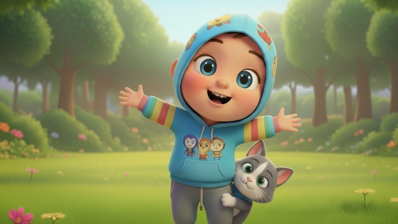 🕺 ¡Muévete Conmigo! | Canción Infantil para Mover el Cuerpo 👶🐱🐶 | BebéCanta Español