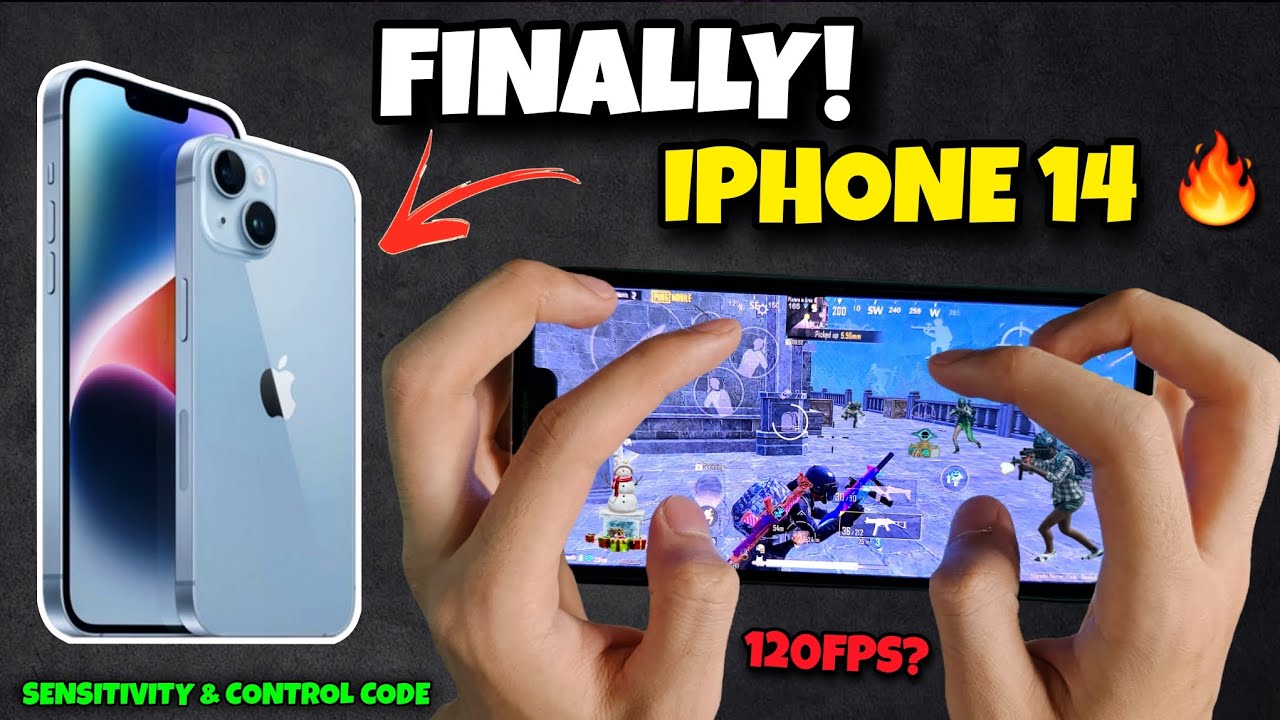 iPhone 14 🔥 Unboxing and PUBG TEST IN 2025 😍 SMOOTH + 60FPS 😈 || Full Gyro PUBGMOBILE!
