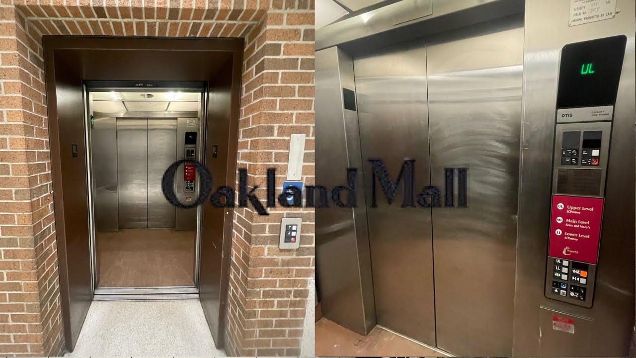 Junky OTIS Series M1 Hydraulic Elevator | Oakland Mall | Troy, MI