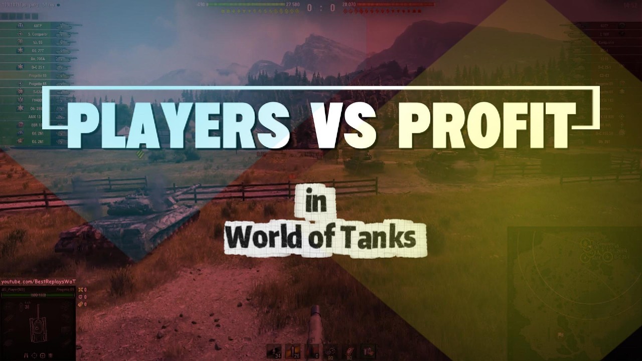 Players vs Profit #worldoftanks  #wargaming #wot #wotreplays #game #gaming  #gameplay #games