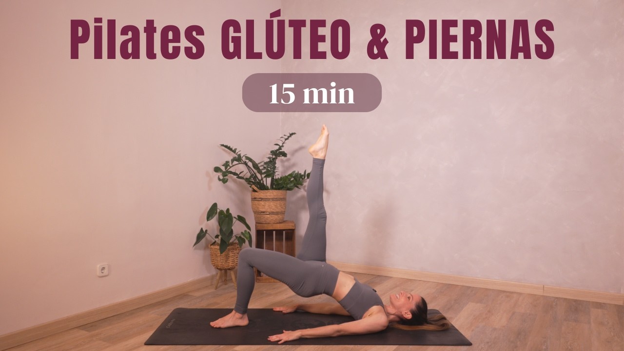 ⚡️Pilates intenso|15 Minutos para Piernas y Glúteos