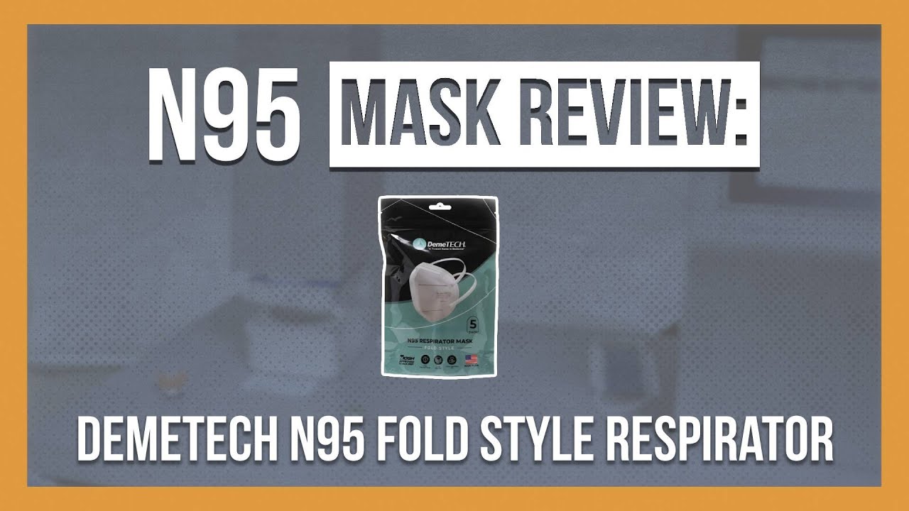 Listen to the nerds (Demetech N95 Fold Style Respirator)