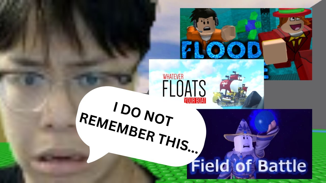 I PLAYED OLD ROBLOX GAMES FROM MY CHILDHOOD...