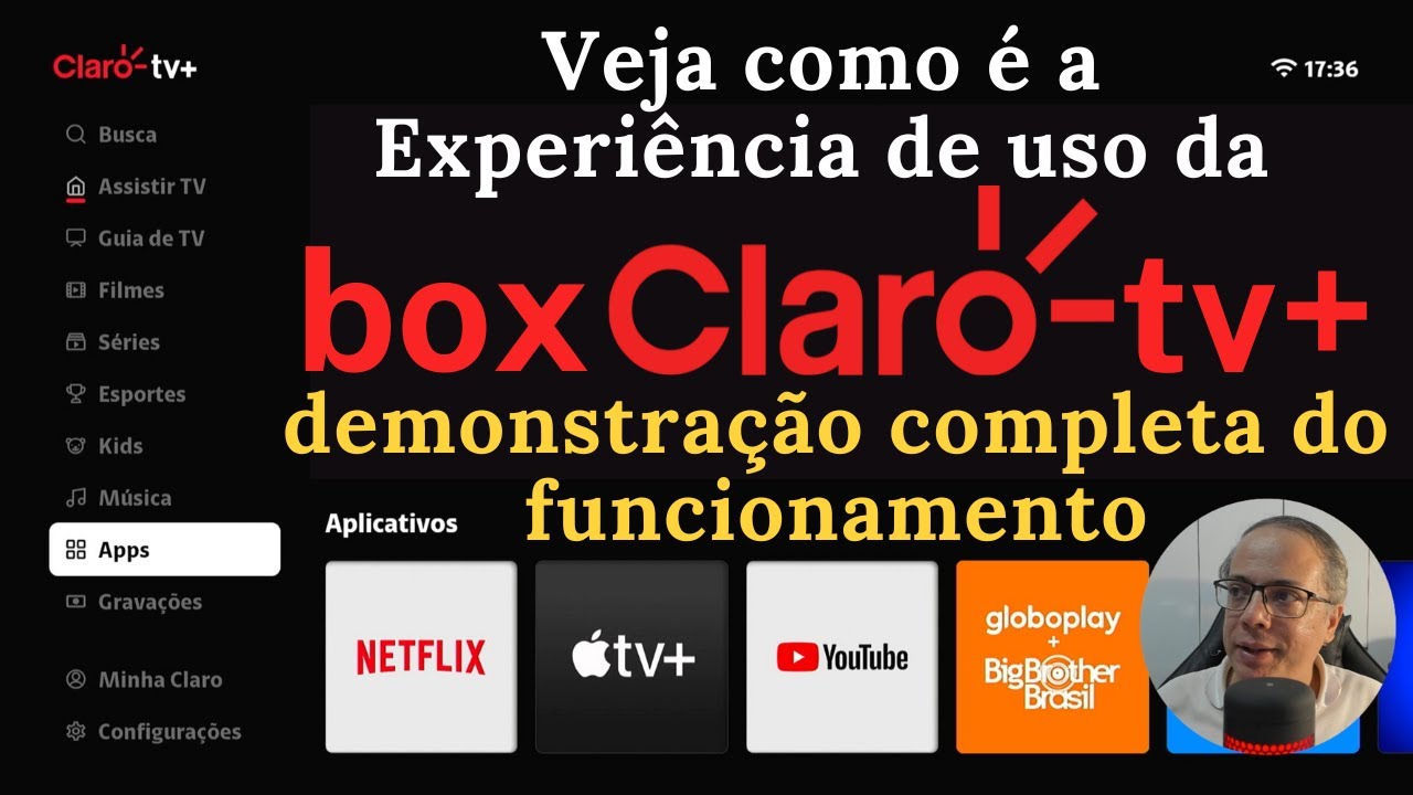 BOX CLARO TV+ - Veja como ela Funciona, Funções Especiais e Conteúdos