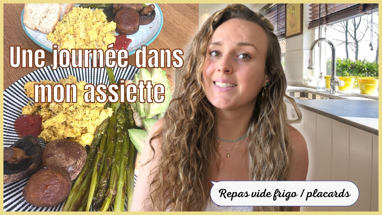 Une journée de repas de Printemps | On vide le frigo et le placard avant de partir