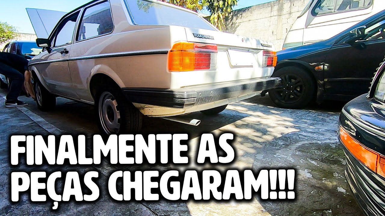 VOYAGE LS 1983 - Demorou, mas Chegou as Pe&ccedil;as que Pedimos no Mercado Livre!