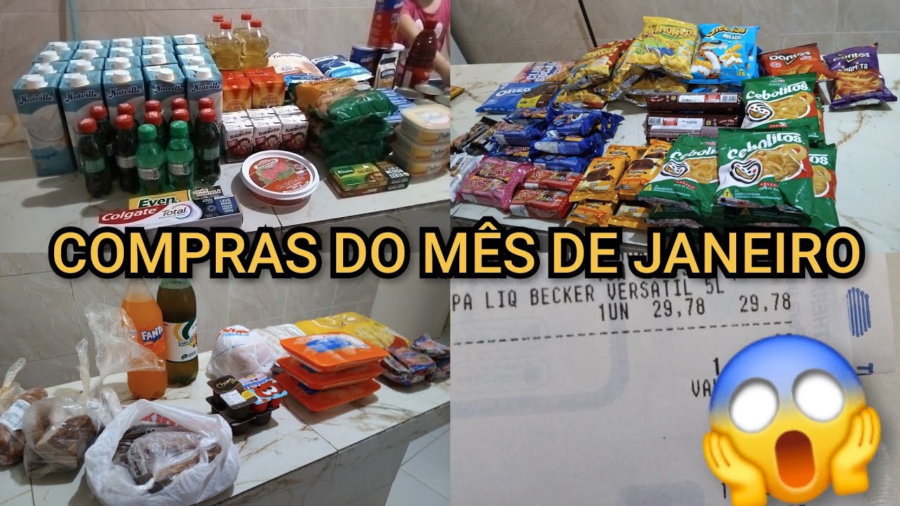 MAIS UM MÊS ABENÇOADO DE FARTURA! PRIMEIRA COMPRA DO MÊS DE 2026!! 