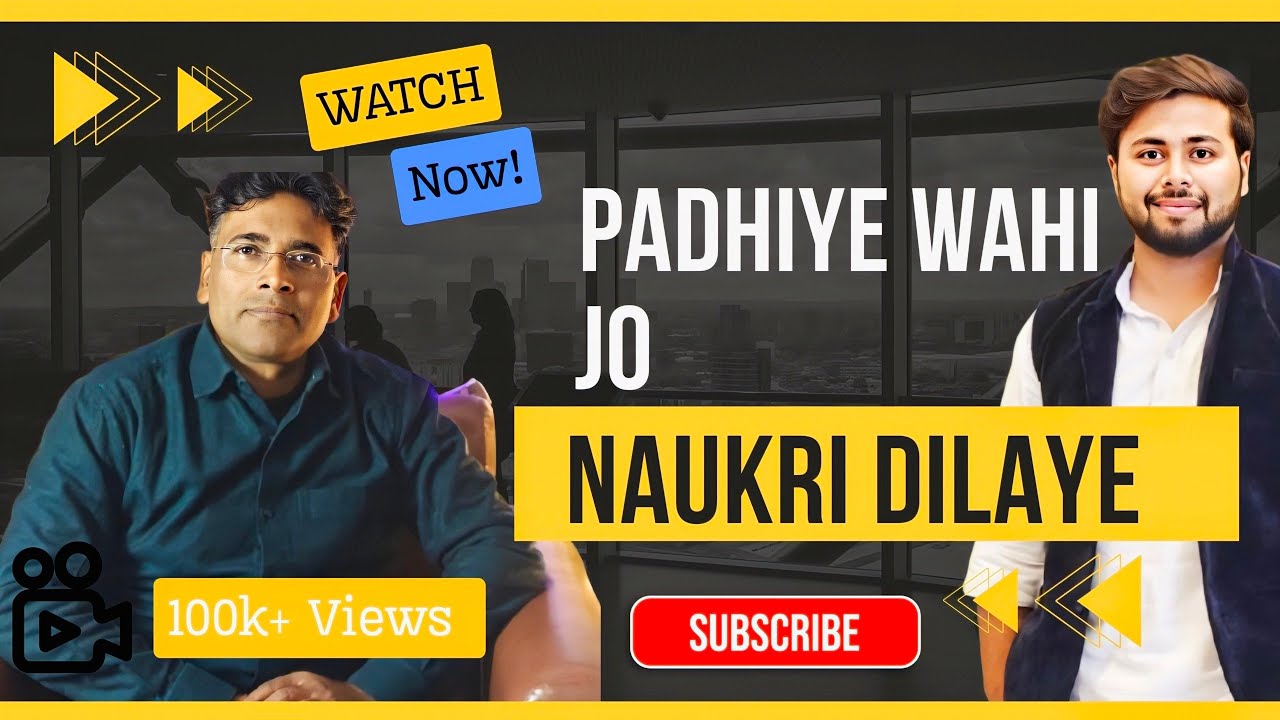 Padhiye Wahi Jo Naukri Dilaye🧑‍✈️| Government Job🧑‍🏫| Podcast With Fuzzo 