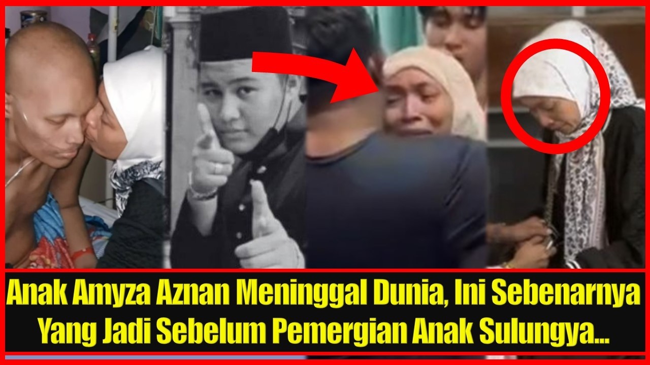 Anak Amyza Aznan Meninggal Dunia, Ini Sebenarnya Yang Jadi Sebelum Pemergian Anak Sulungya...