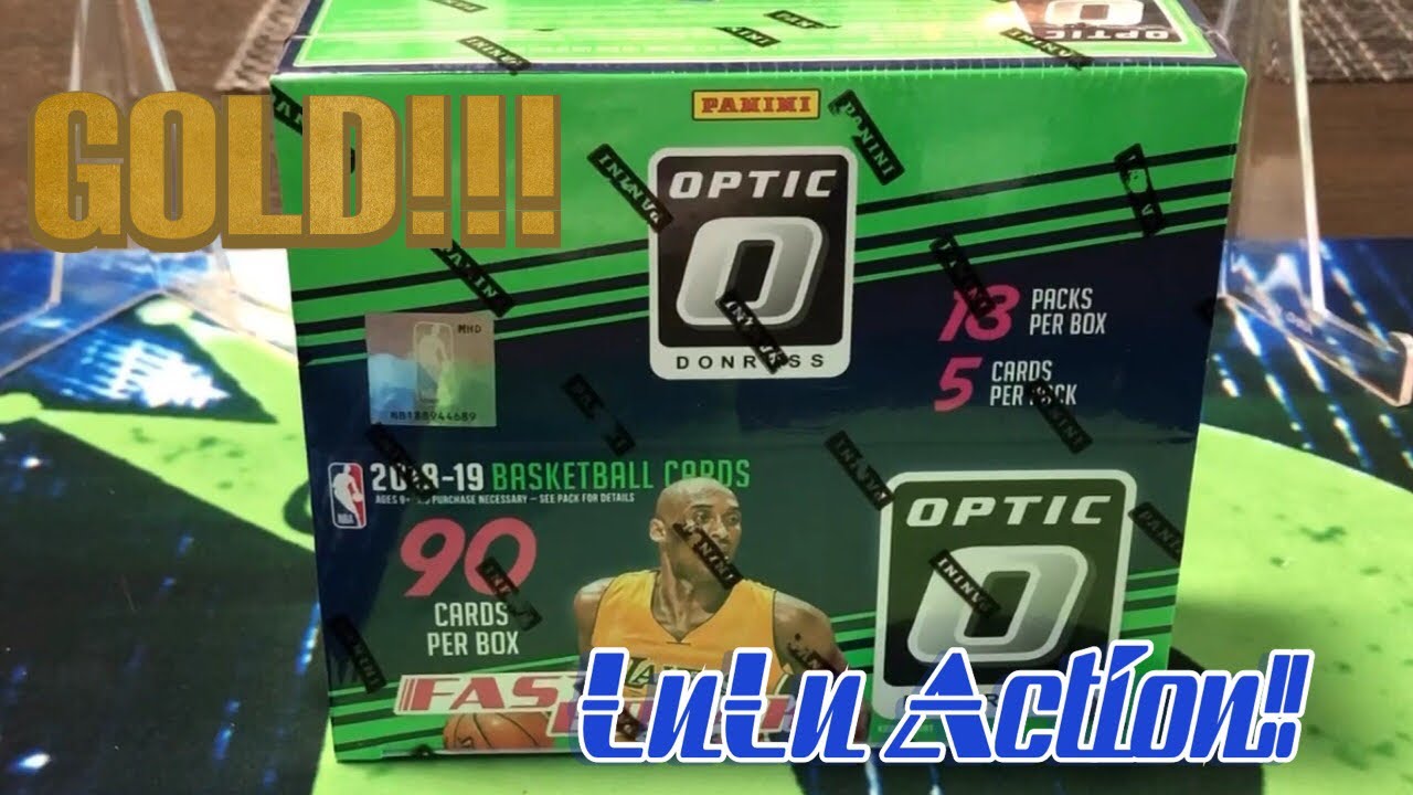 2018 Optic Fastbreak Box 2. GOLD /10 VET!!