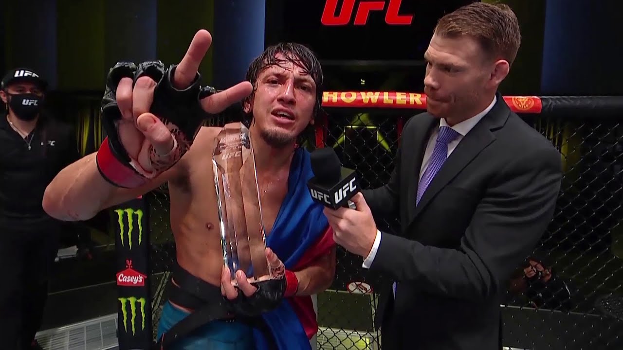 Ricky Turcios Octagon Interview | TUF 29 Bantamweight Champion