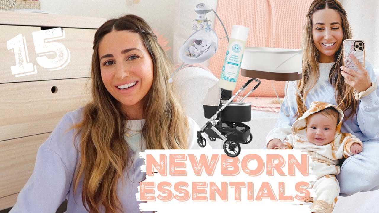 15 newborn essentials I use EVERY SINGLE DAY! Baby products you NEED!