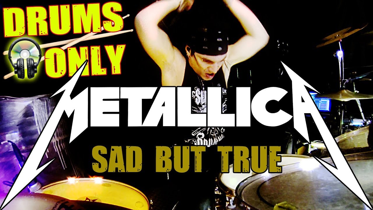 METALLICA - SAD BUT TRUE - DRUMS ONLY - FRANKY COSTANZA