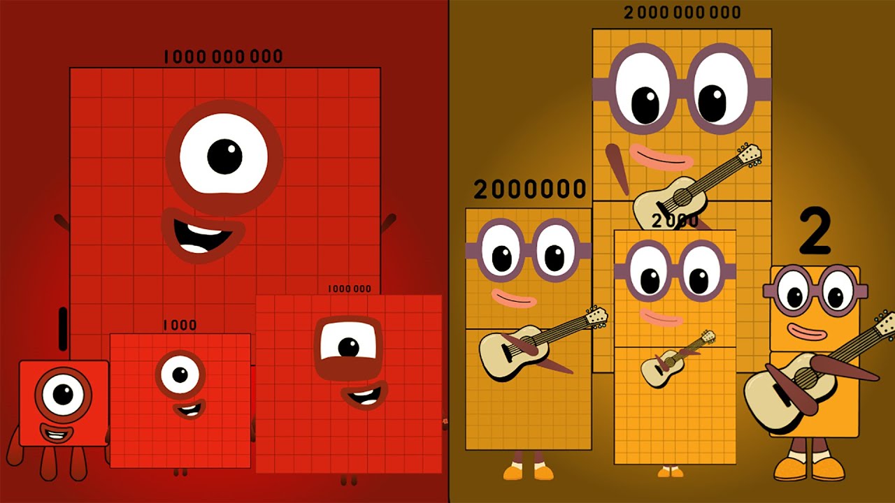 Ultimate - TEAM Numberblocks Band Re Take! (1-1B) VS (2-2B) But Mashup-Performing!