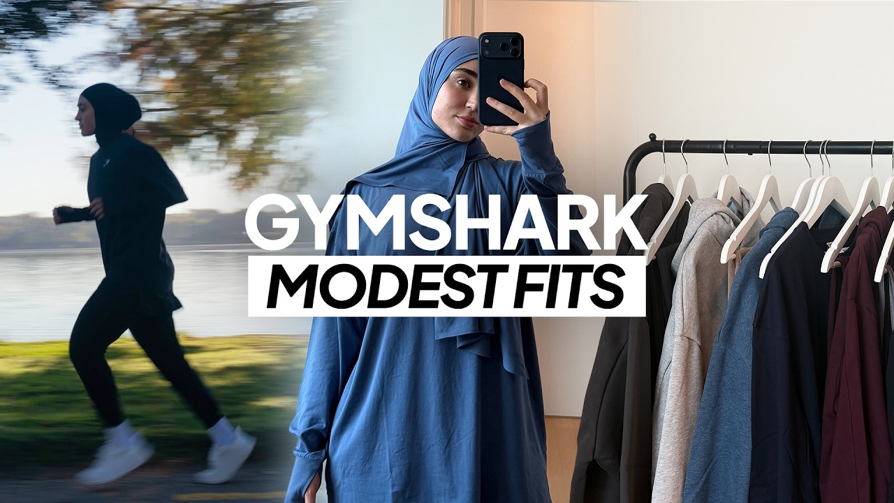 Примеряю свои любимые скромные спортивные костюмы | Распродажа Gymshark в Черную пятницу