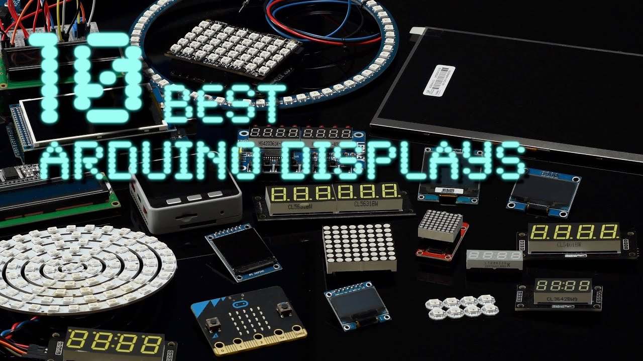 Top 10 displays for Arduino and other microcontrollers