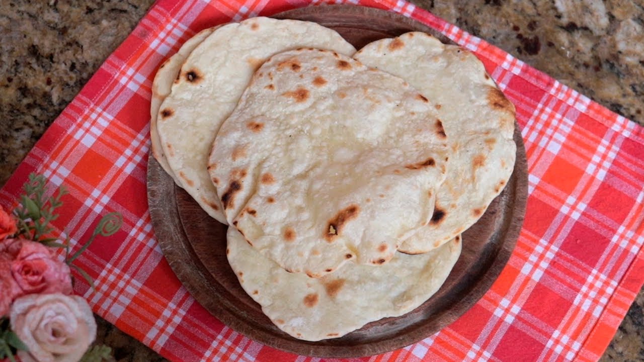 Incrível!! Pão com 3 Ingredientes - Pão Árabe - Sem Fermento - Rápido e Fácil de Fazer