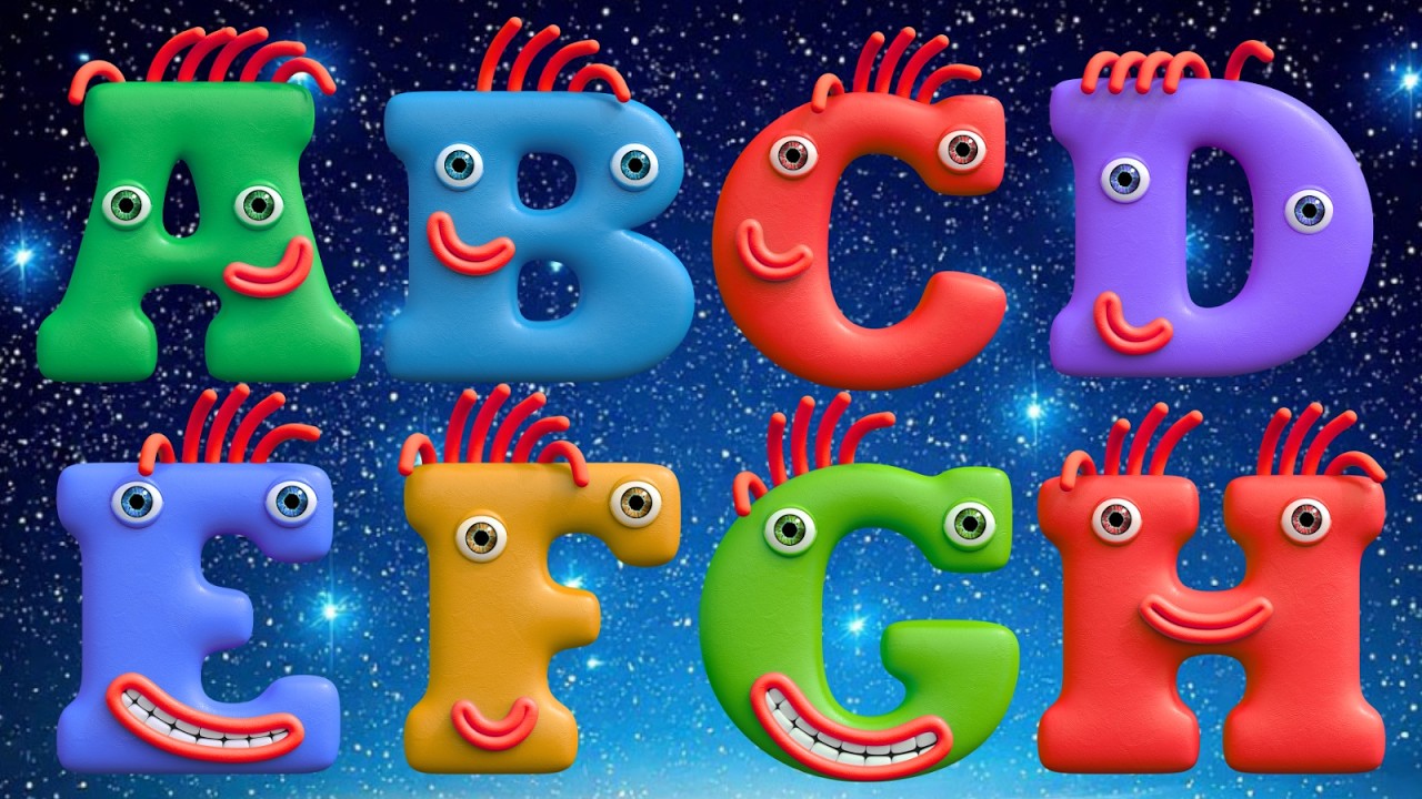 ABC Learning Song | A–Z Alphabet for Toddlers | Capital & Small Letters