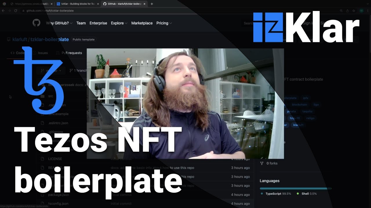 tzKlar boilerplate (Tezos NFT contracts)