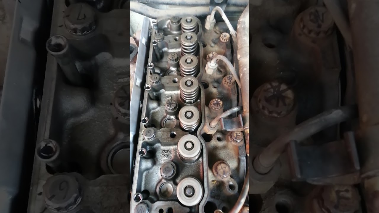 Toque de culata para motor isuzu 2.8 turbo