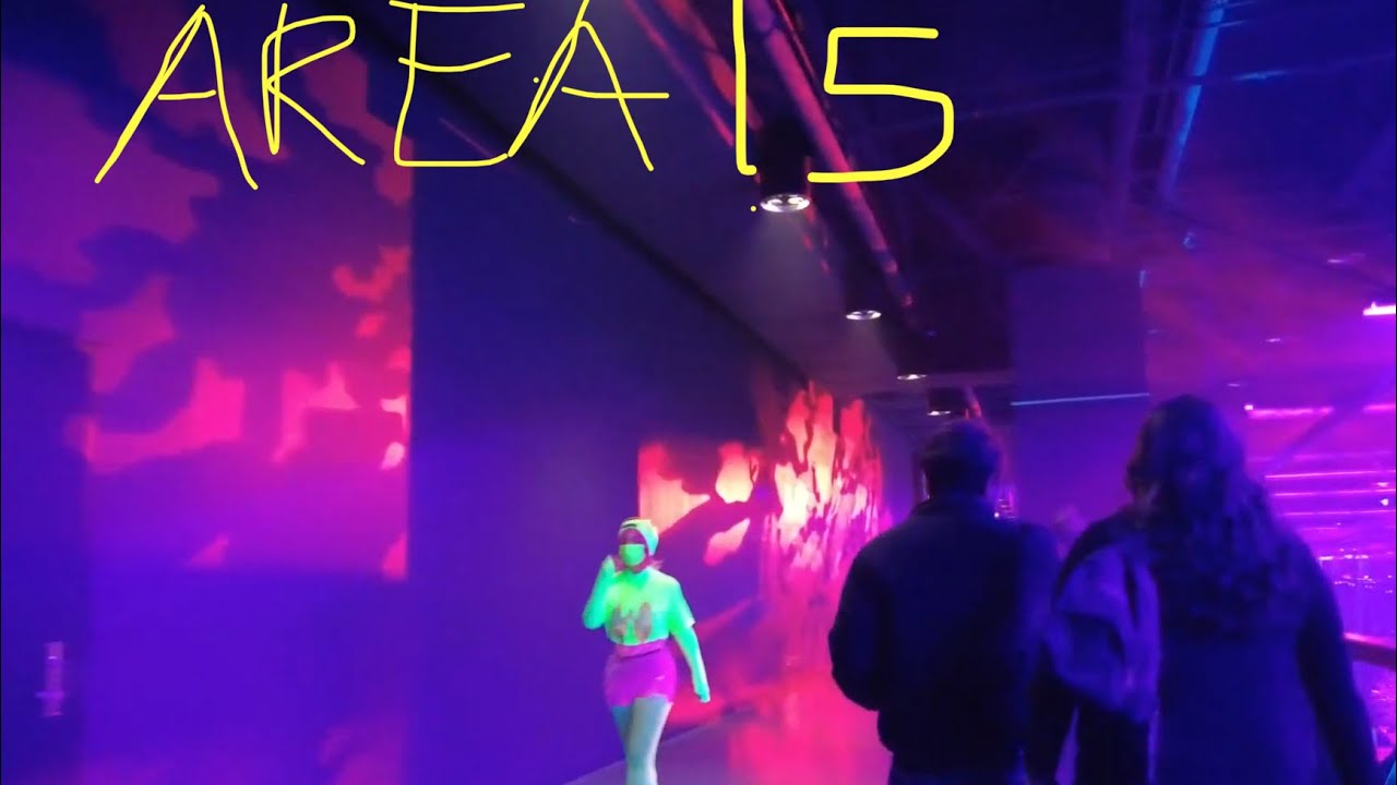 AREA 15 Immersive Entertainment & Events Complex Las Vegas Nevada 2021 #thekingofbakersfield #tkob