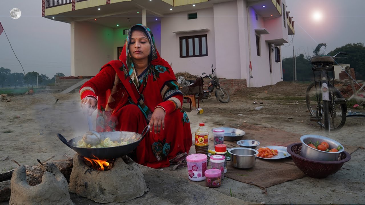 रात का खाना | DINNER ROUTINE | EVENING ROUTINE | INDIAN VILLAGE KITCHEN ROUTINE 