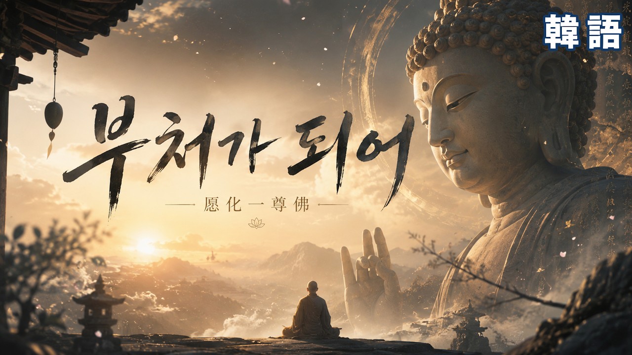 2026《愿化一尊佛부처가 되어》 韓語