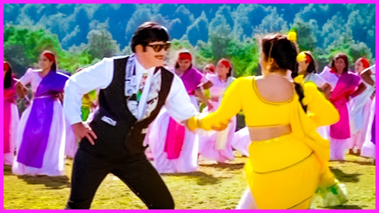 Krishna, Malashri Evergreen Superhit Song - Konge Jari Pothundi Song | Gharana Alludu Movie Songs