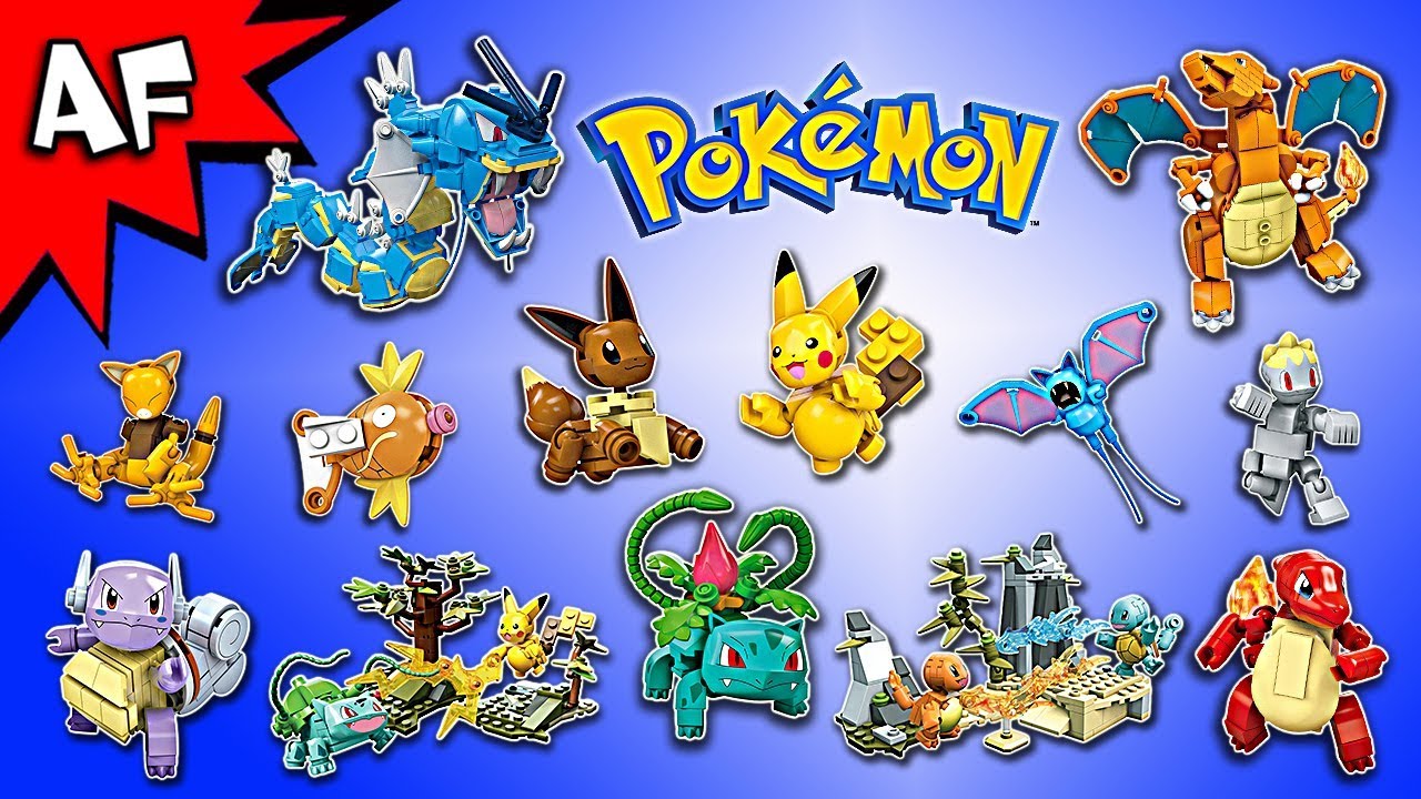 Every Mega Construx POKEMON Set - Complete Collection!