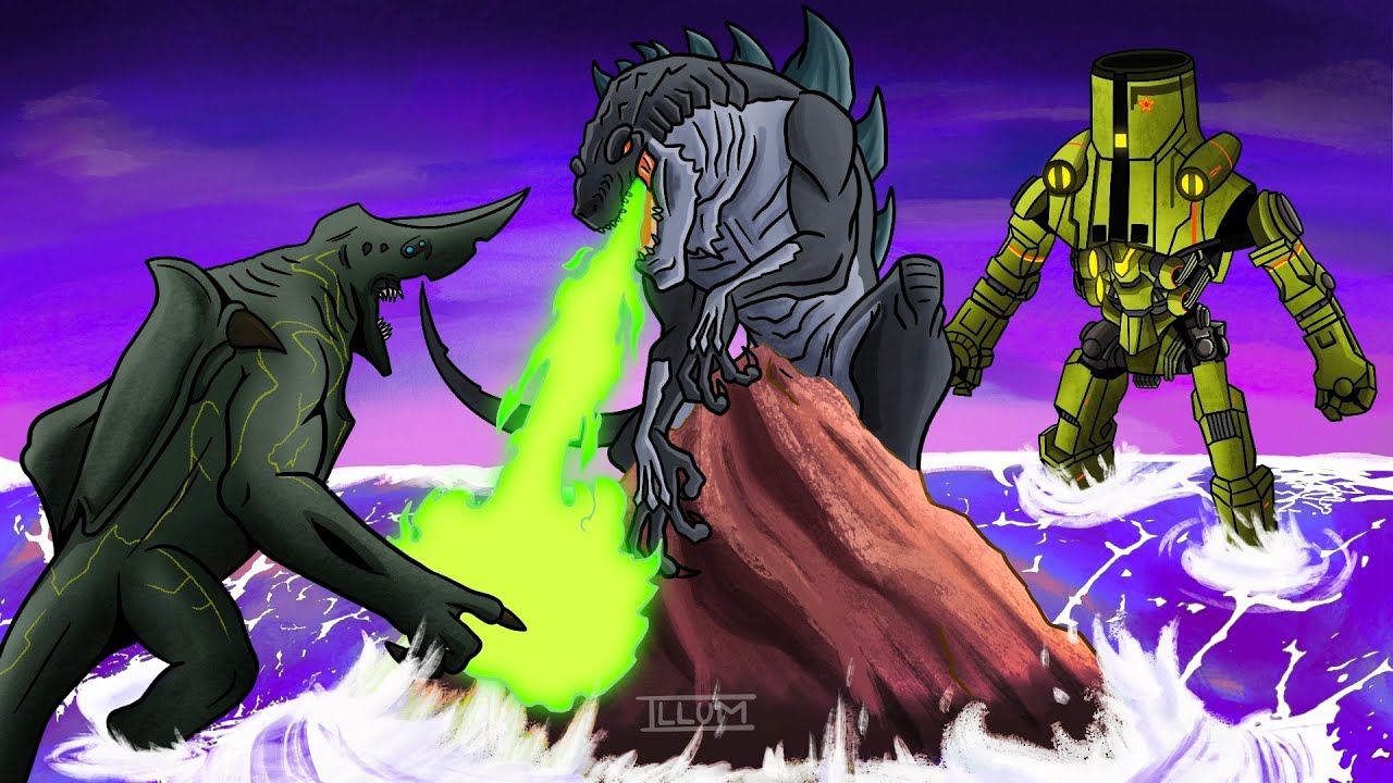 Zilla JR VS Pacific Rim Verse | Powerscaling