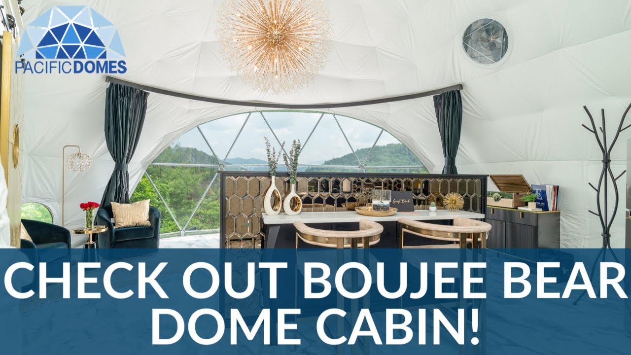 Thunderhead Ridge Gateways' Boujee Bear Dome! | Glamping with Pacific Domes
