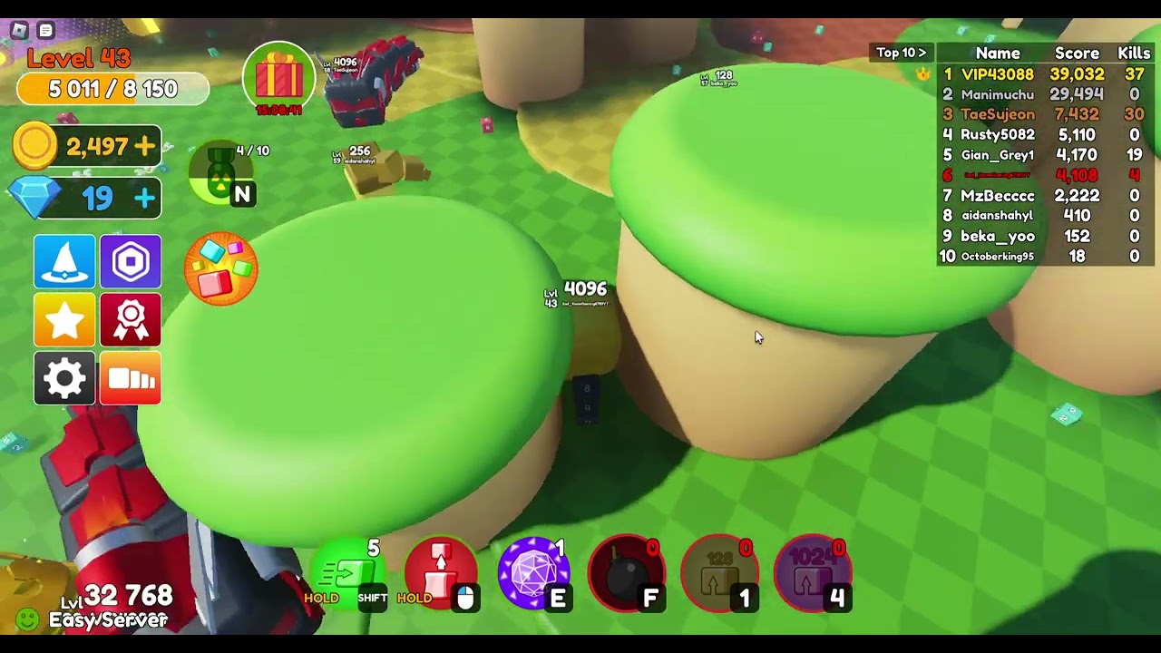 Worms Royale - I Play from 0 Score - 100K Score.