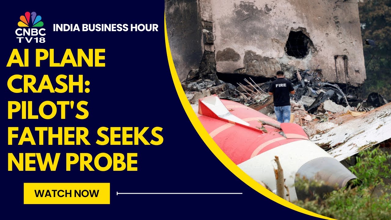 Al171 Pilot Sumeet Sabharwal's Father Slams AAIB Report, Seeks New Probe | India Business Hour