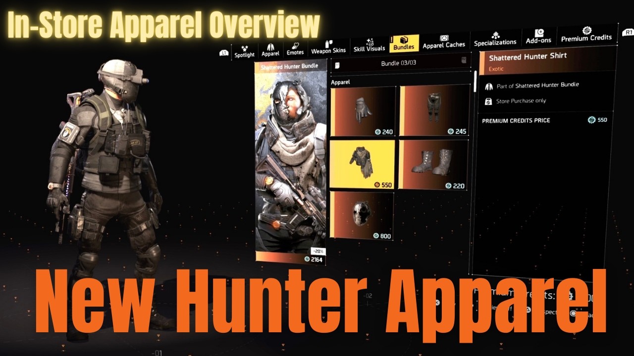 Division 2 - Weekly Reset In-Store Bundles (Mar 3, 2026)
