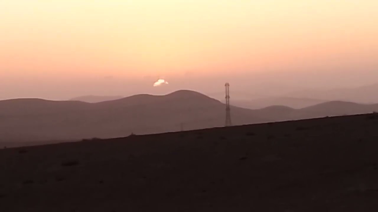 Atardecer en desierto de Atacama