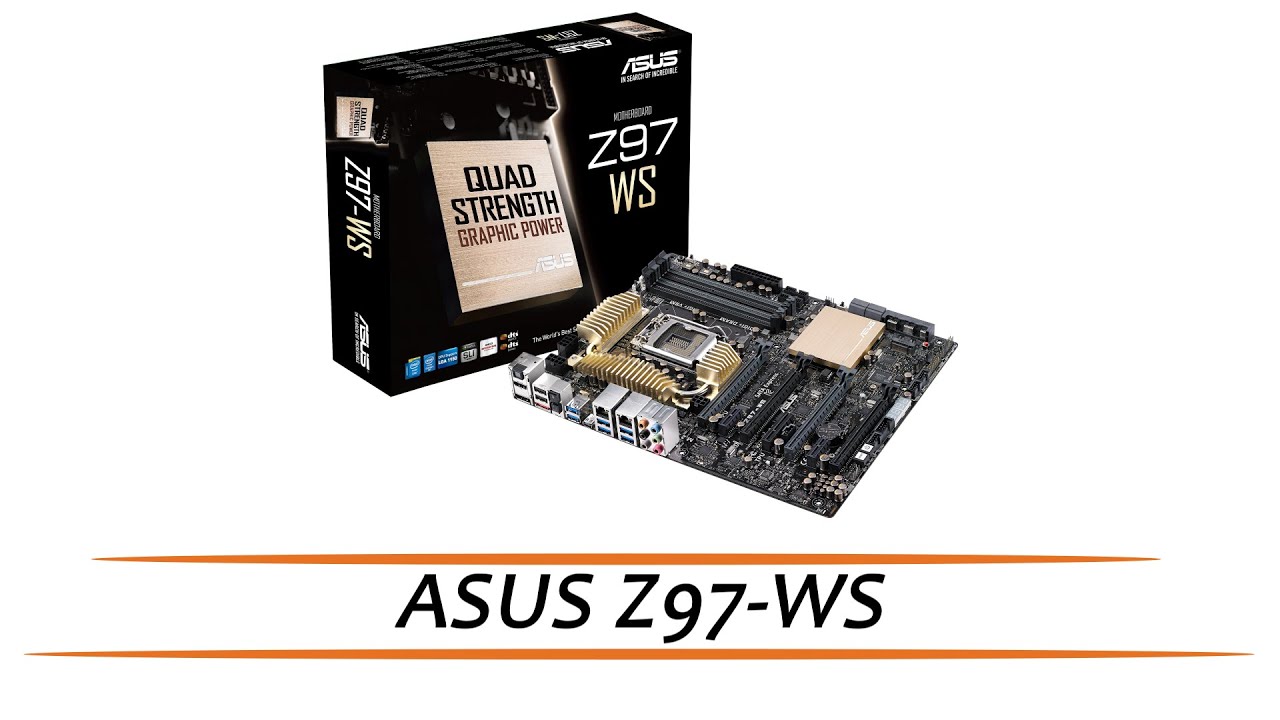 ASUS Z97-WS - видеообзор материнской платы