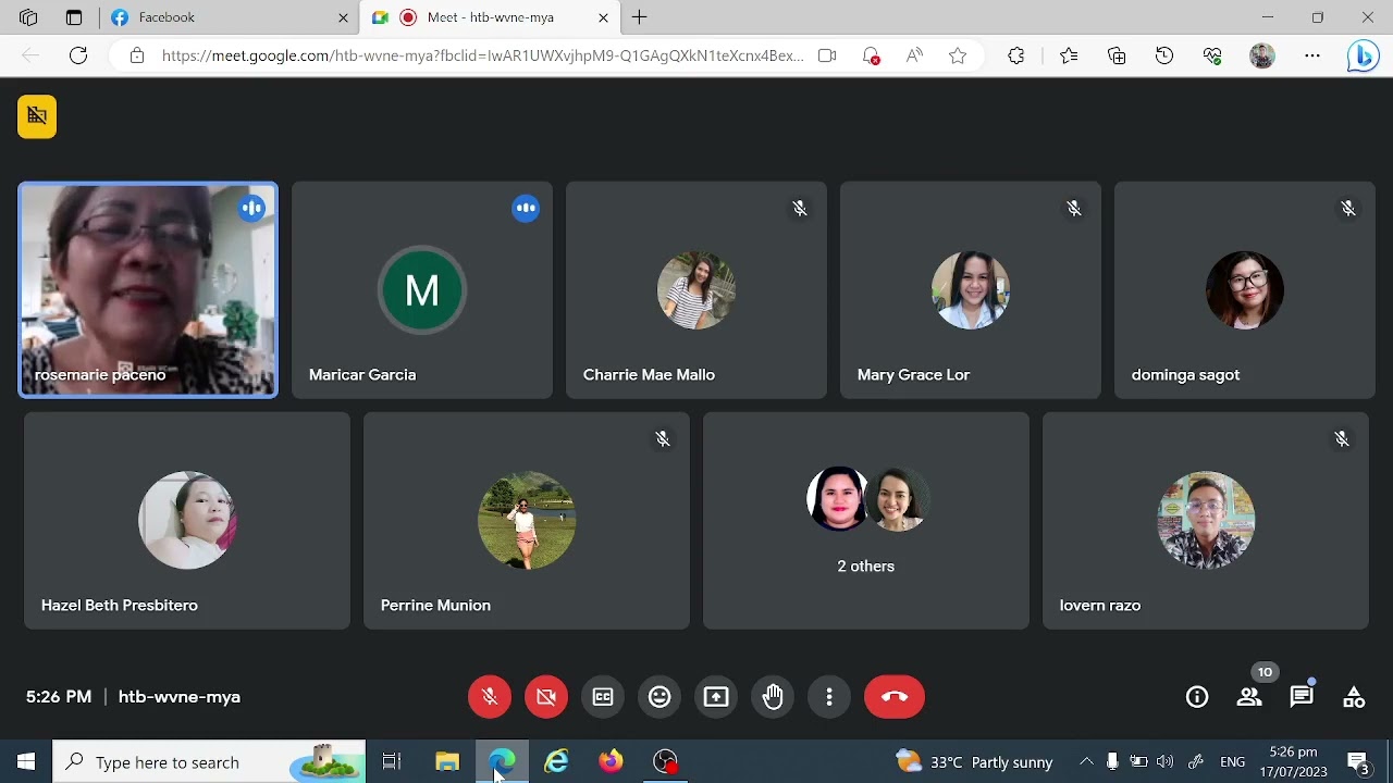 Discussion on Course Syllabus Guidance & Counseling Summer Class 2023
