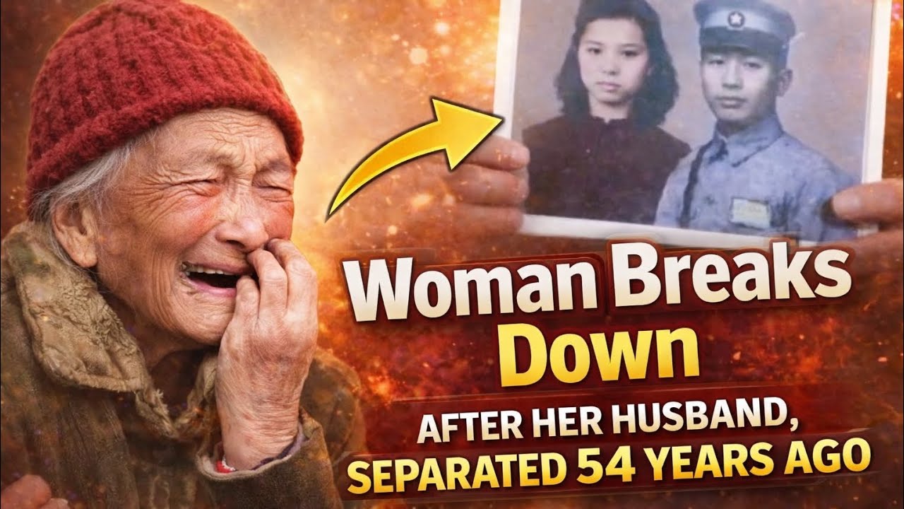 Woman Breaks Down After Her Husband, Separated 54 Years Ago, Built A Life Without Her