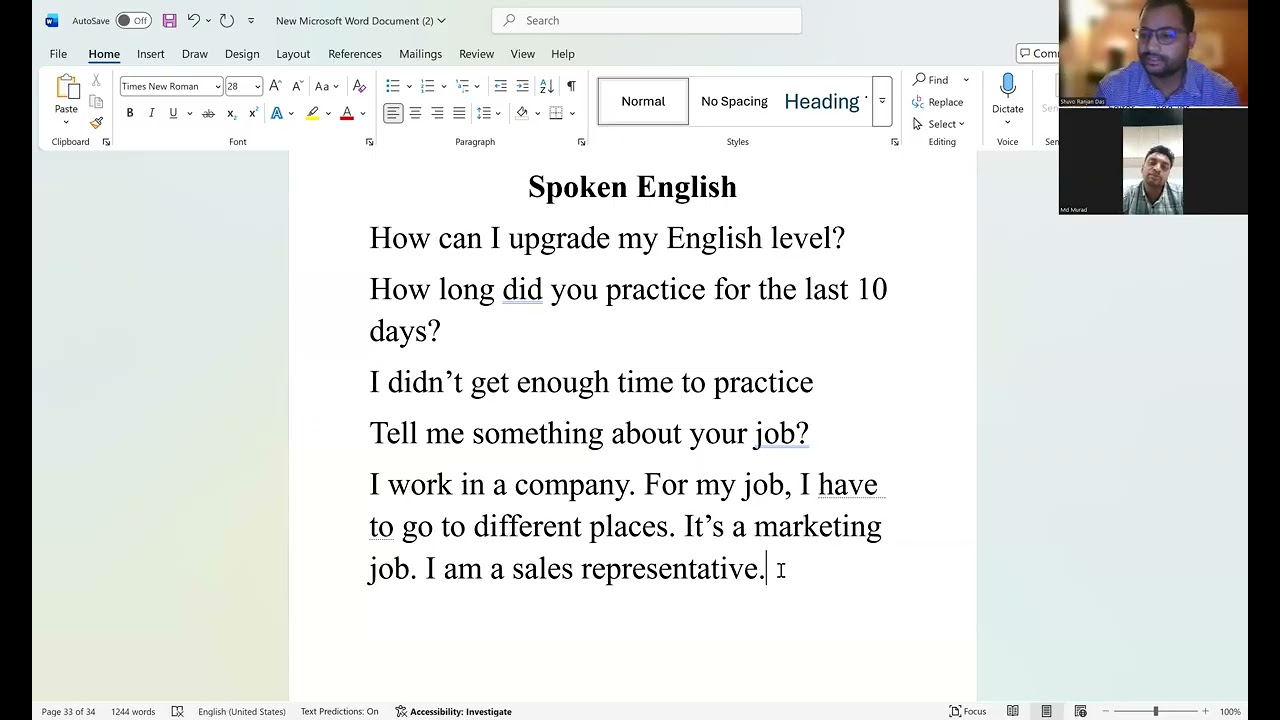 English Speaking Class #speaking #spokenenglish #learnenglish